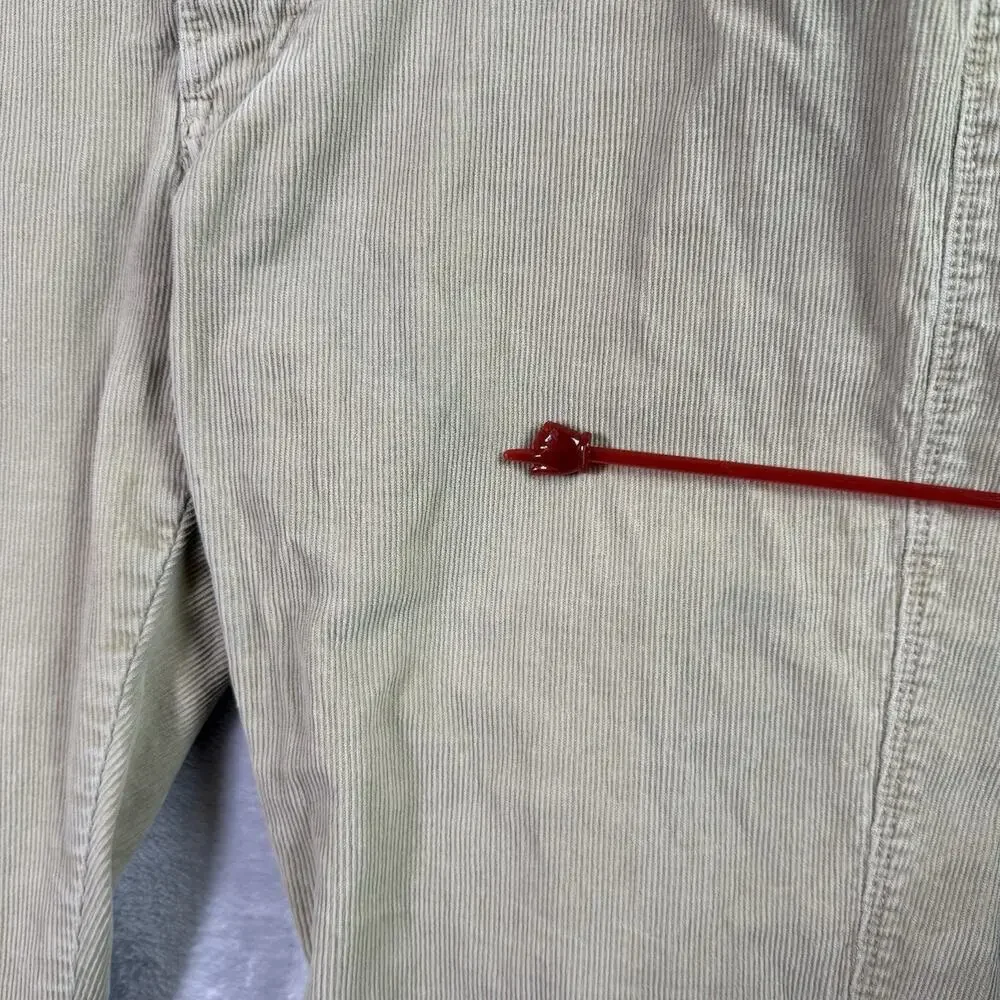 Polo Jeans RL Company Corduroy Pants Women's‎ 14x30 (17.5 Waist) Tan Pockets